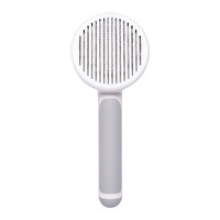 Brosse autonettoyante pour chiens et chats, accessoire de toilettage pour chiens et chats, pas cher, vente en gros