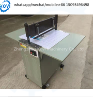 Coupe-papier guillotine professionnel Machine de découpe de tissu à haute efficacité Machines de découpe laser 600mm pour carte de couleur