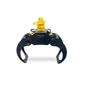 ミニショベル1-100T用油圧回転式非回転式モーターツリーせん断グラブ1年保証中国製 - Product Image 1