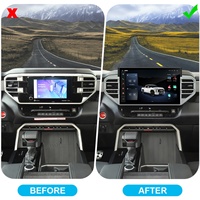Navihua 14,6 pouces Carplay pour Toyota Tundra/Toyota Sequoia 2020-2024, navigation GPS pour voiture, lecteur multimédia vidéo, autoradio