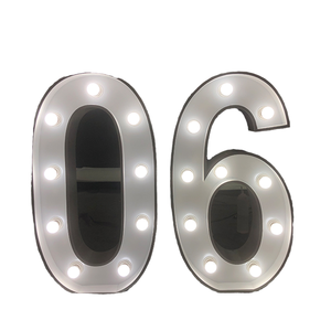 Letras Gigantes 3D para Exteriores, Letras Decorativas con Luces LED para Decoración <span class=keywords><strong>de</strong></span> Eventos - Product Image 2