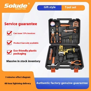 Pin Lithium Tác Động Khoan Điện Với Trường Hợp Khó Cứng 1-Năm Bảo Hành Sorlund 31-Mảnh Đa Chức Năng Phần Cứng Công Cụ Thiết Lập - Product Image 5