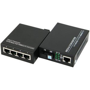 ตัวแปลงสัญญาณไฟเบอร์ออปติกแบบพอร์ตเดียว SC ระดับมืออาชีพ 10/100Mbps รองรับ POE/GSM/TCP ระยะ 20 กม. แบบ Full-Duplex Transceiver - Product Image 2