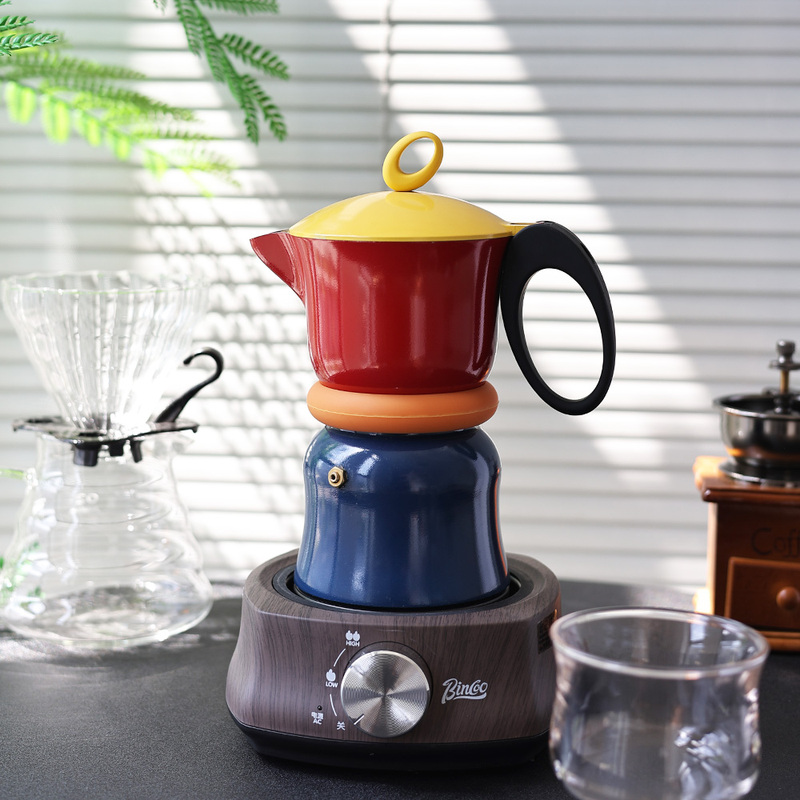 Elegant Moka French Press Coffee Maker
