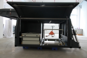 Hot Sale <b>Pickup</b> Truck Camper with Rooftop <b>Tent</b> Slide Out Storage Drawers Lightweight Off Road Camping Adventure - Product Image 5