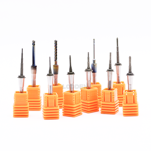 Lodden CAD/CAM Dental Tungsten Carbide Burs Zirconia Denture Milling Bur Diamond Coating Sirona Milling Burs