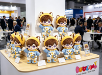 Peluche OEM de haute qualité en tissu doux pour enfants, idéale comme cadeau promotionnel d'entreprise