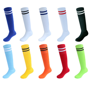 Calcetines largos de compresión para hombre, medias deportivas de alta elasticidad para fútbol, baloncesto y <span class=keywords><strong>atletismo</strong></span> - Product Image 2