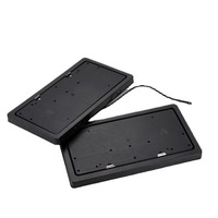 Support de plaque d'immatriculation standard américain Micora pour véhicules électriques, en plastique, modèle HS-ALP004