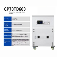 Alimentation à découpage programmable réglable, source d'alimentation CA monophasée, stabilisateur de tension personnalisé, modèle CP70TD600
