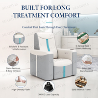 Fauteuil inclinable médical multifonctionnel électrique de luxe SEADIVIA avec support de perfusion IV, usage hospitalier, robuste et ergonomique