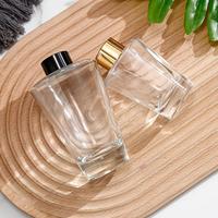 100ml 200ml 500ml Vide Noir Reed Diffuseur Bouteille En Verre Bocaux Conteneurs Avec Boîte