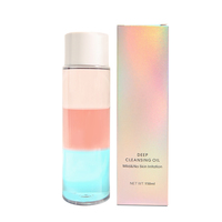 Huile démaquillante pour le visage, huile naturelle sans cruauté, vegan, contrôle du sébum, parfum frais, tous types de peau, marque privée OEM
