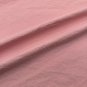Solid Pink Pure Cotton Fabric Soft Breathable Textile For Summer T-shirt Dress <b>Blouse</b> Hanfu Garment Wholesale - Product Image 3