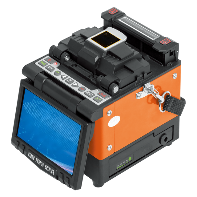 Precision Small Diameter High Power Laser Fiber Fusion Splicer for FTTH with 30-600 Um Core Splicing Machine