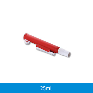 Pipeta con Bomba de 2-25 ml, de Plástico, Fija, para Uso en Experimentos, Color Rojo - Product Image 4