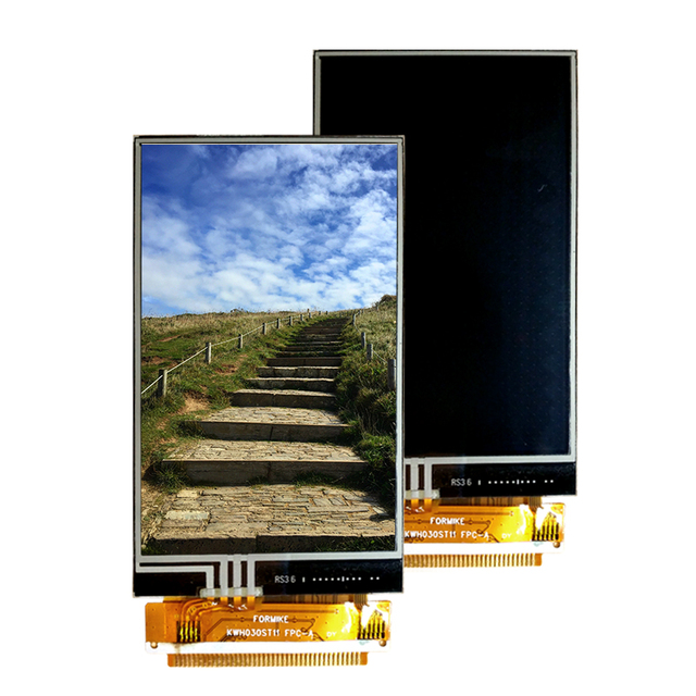 240x400 resolution touch screen 3 inch tft lcd display