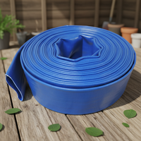 Tuyau plat en PVC résistant à l'usure pour l'agriculture et l'industrie du drainage, anti-UV, haute pression, durable, longueur personnalisable