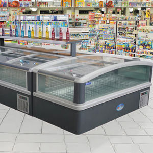 <span class=keywords><strong>Réfrigérateur</strong></span> commercial modulaire en acier inoxydable refroidi par air, à montage inférieur, et congélateur <span class=keywords><strong>combiné</strong></span> en îlot pour centres commerciaux. - Product Image 5