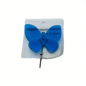 Butterfly Suction Cup Hooks 12Pcs Colorful Bathroom Hook Set With Strong Grip For Towel Robe Hanging - Product Image 1