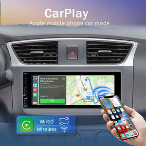 Lecteur multimédia intelligent pour voiture Android 13 universel 6,86 pouces 1Din, autoradio avec DSP, navigation GPS intégrée, MP3, CarPlay, Android Auto - Product Image 3