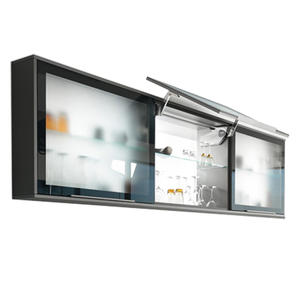 BaiLong AVENTOS HS Metal Soporte hidráulico Hardware Barra de soporte de puerta deslizante sesgada hacia arriba para gabinetes de pared de cocina arbitrario - Product Image 3