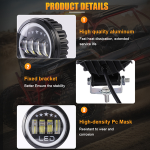 <strong>9</strong>-<strong>32V</strong> 5 Inch 10W <strong>LED</strong> Working <strong>Light</strong> Round Truck <strong>Light</strong> Driving Spot Beam <strong>Work</strong> <strong>Light</strong> Car Accessaries Fog Lamp