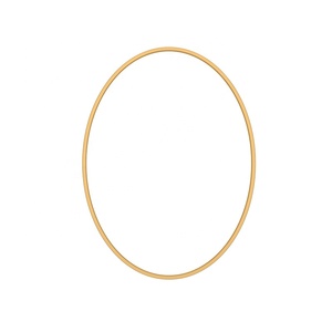 Miroirs décoratifs ovales encadrés <span class=keywords><strong>de</strong></span> dorure, <span class=keywords><strong>miroir</strong></span> mural elliptique, <span class=keywords><strong>miroir</strong></span> mural pour <span class=keywords><strong>salle</strong></span> <span class=keywords><strong>de</strong></span> <span class=keywords><strong>bain</strong></span> - Product Image 6