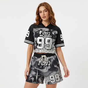 Conjuntos de Ropa Deportiva Sublimada con Malla de Poliéster para Niños y Niñas, Ligeros, Transpirables, de Alta Calidad, Diseños Personalizados - Product Image 2