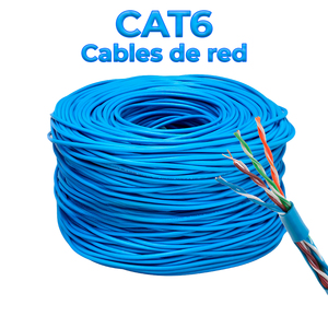 สายเคเบิลอีเธอร์เน็ต ELE-GATE UTP Cat6 ยาว 305 เมตร สีฟ้า สายดาต้าเครือข่าย - Product Image 4