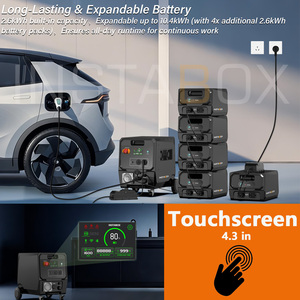 Générateur solaire INSTABOX 5000W UPS extensible à 50kWh centrale électrique portable à double tension avec panneaux solaires - Product Image 5