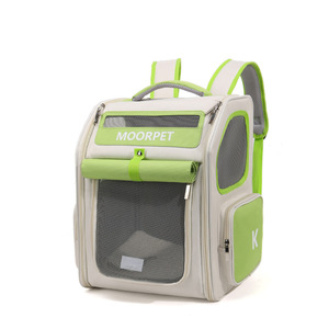 Factory direct supply of breathable cat bags, available in multiple colors, portable and stylish double-shoulder <b>backpacks</b> for - Product Image 4