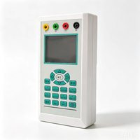 Voltímetro y Amperímetro Digital Trifásico Portátil Multifuncional con Tres Pinzas para Pruebas de Calidad de Energía en Circuitos de CA