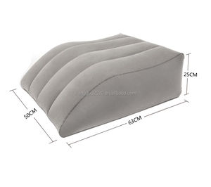Almohada de cuña para dormir Soporte de pierna Almohada de elevación para hinchazón Alivio del dolor de espalda Almohada inflable - Product Image 3