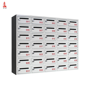 Outdoor Steel Mailbox Parcel Delivery 50 Doors <strong>Metal</strong> Apartment <strong>Letter</strong> <strong>Box</strong> - Product Image 3