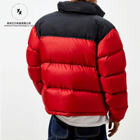 Manteau d'hiver pour homme en duvet d'oie de haute qualité, imperméable et léger, avec col montant.