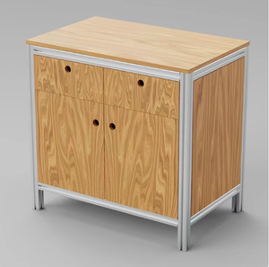 โครงเฟอร์นิเจอร์อะลูมิเนียมอัลลอยด์รุ่น DIY 6000 ซีรีส์ รูปตัว T สำหรับ<span class=keywords><strong>ตู้</strong></span><span class=keywords><strong>ปลา</strong></span> โต๊ะ เก้าอี้ <span class=keywords><strong>ตู้</strong></span> พร้อมบริการตัดตามแบบ - Product Image 6