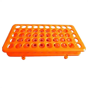 Porte-<span class=keywords><strong>tubes</strong></span> en plastique jetables de laboratoire Porte-<span class=keywords><strong>tubes</strong></span> à essai multifonction de 50 puits pour différentes tailles de <span class=keywords><strong>tubes</strong></span> - Product Image 1