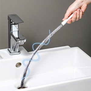 Cepillo Espiral para Desatascar Lavabos con Cerdas de Silicona Ecológica de 45 cm de Longitud - Product Image 1