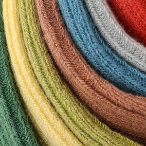 กางเกงเลกกิ้งถักนิตติ้งผ้าฝ้ายสำหรับเด็กผู้หญิง สีพื้น สำหรับฤดูใบไม้ผลิและฤดูใบไม้ร่วง กางเกงขายาวครอปสำหรับเด็กนักเรียน - Product Image 4