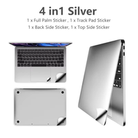 Protection intégrale 4-en-1 en vinyle pour MacBook Pro 14 16 M5 2026 A3426 A3428 A3434 A3401 A3403 – Protection des paumes et du corps