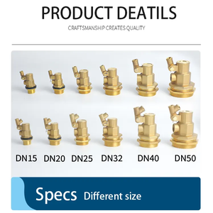 Otomatik su kaynağı 1/2 " - 2" 304 paslanmaz çelik bilyalı vana donanım pirinç su vanası elektrikli su Solenoid şamandıra valfi - Product Image 6