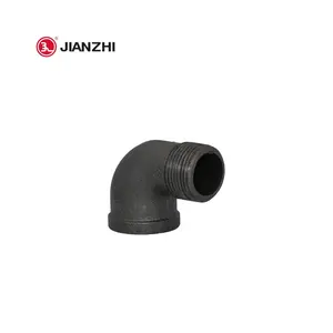 Duojianzhi — raccords de tuyaux en fer malable noir, toutes tailles, 2.5 Bar, 363 SPI