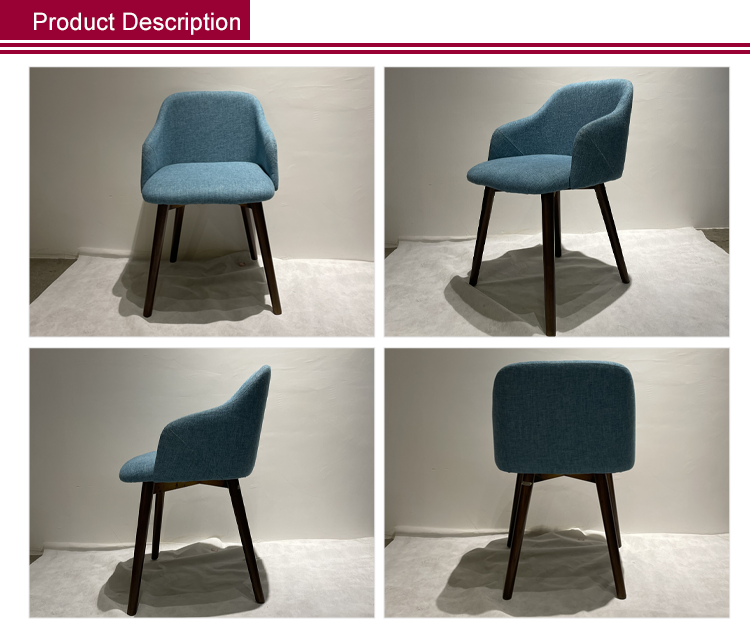 Hot Selling YKL-chair-007 Dining Room Chairs Customized Design Leather Dining Chair Velvet