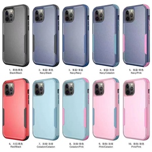 Funda Resistente y Robusta 3 en 1 con Protección Anticaídas y Antigolpes de TPU+PC para iPhone 11 12 13 14 15 Pro Max iPhone 8 XS - Product Image 4