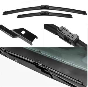 Spazzole tergicristallo Jetour X70 Plus/X70Plus 2021-2023 (anteriore/<span class=keywords><strong>posteriore</strong></span>, struttura senza telaio in gomma naturale, 2 pezzi) per tutte le stagioni - Product Image 4