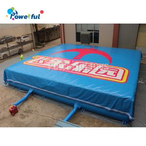 เบาะรองรับการกระโดดแบบนุ่มพร้อมถุงลมนิรภัย โฟมพิต ที่นอนกระโดดแบบเป่าลม เสาลมเป่าลม ถุงลมนิรภัยสำหรับยิมนาสติก - Product Image 6