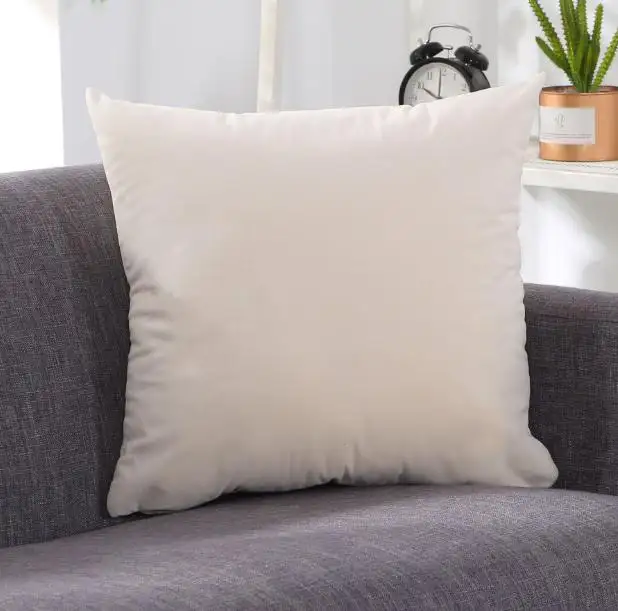 Nordic estilo personalizado de almohada de terciopelo cubre caso inicio sofá cama decorativo silla almohada cubierta
