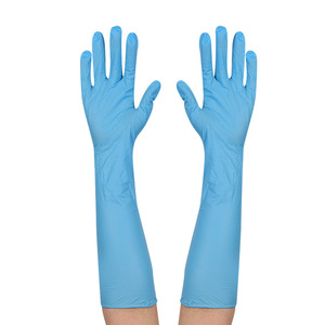 Gants en nitrile Top Clean, 16 pouces de long, sans poudre, non stériles, pour usage domestique, en laboratoire et en R&D - Product Image 4