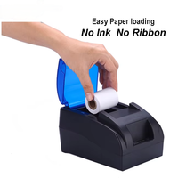 H58 Printer seluler bluetooth genggam, Printer termal bluetooth portabel, Printer seluler nirkabel, penerimaan termal Mini, portabel, 58mm